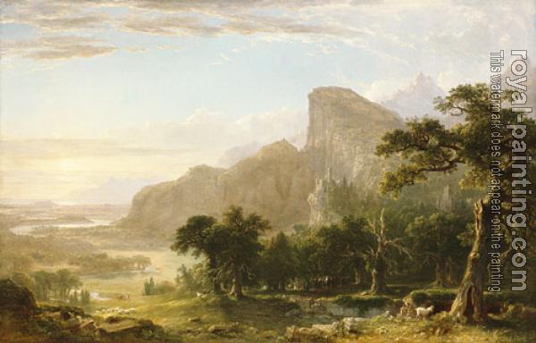 Asher Brown Durand : Landscape, Scene from Thanatopsis